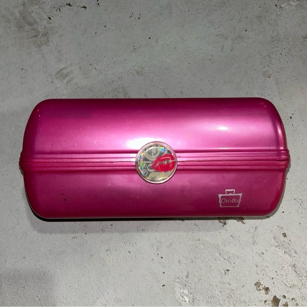 Caboodles Pink Cosmetic Case